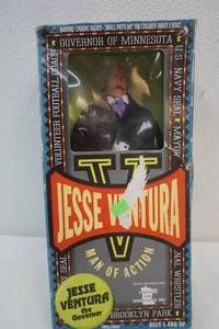lot 247 image: Jesse Ventura action doll