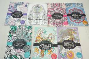 lot 263 image: adult coloring books