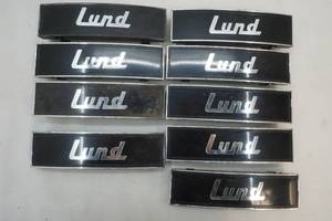 lot 276 image: vintage Lund emblems