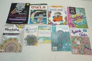 lot 314 image: Adult coloring books