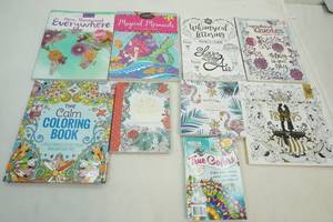 lot 384 image: adult coloring books