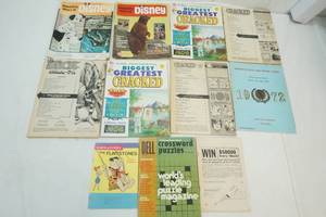 lot 479 image: Disney, Cracked magazines