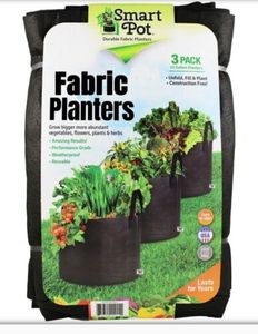 Smart Pot 15 Gallon Fabric Planter - 3pack