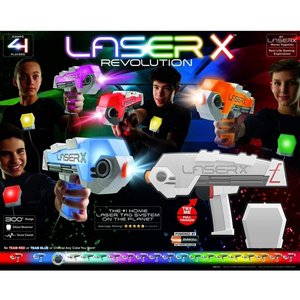 Laser X Revolution 4 Players Laser Tag Set