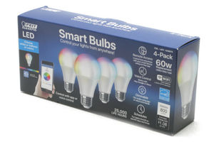 Feit Electric LED 60w Replacement Smart Bulbs (4-Pack)