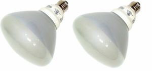 Lot of THREE 2 pack Neptun Light Dimmable Compact Fluorescent Floodlight