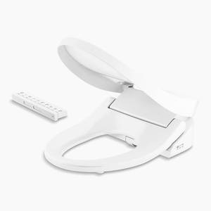 Kohler Elongated bidet toilet seat with remote control
