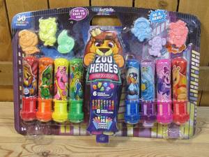 Art Skills Zoo Heroes Chalk Doodlers