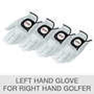 KIRKLAND SIGNATURE Premium Leather Golf Glove - 4-Pack Small