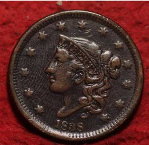 1838 Large Cent Penny