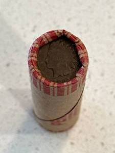 Unsearched Roll of Wheat Pennies
