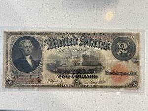 1917 $2 Bill