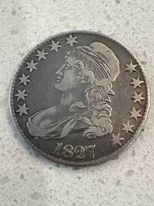 1827 Capped Bust Half Dollar