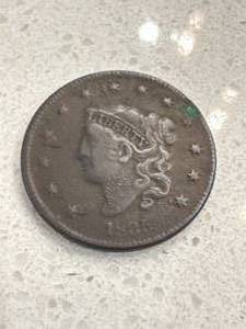 1835 Large Cent Penny