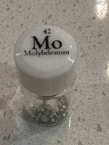 1 Gram Pure Element Molybdenium