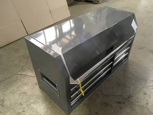 Husky  42 in. W x 24.5 in D Standard Duty Grey  top chest Customer return Review all pictures