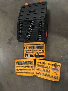 Mix lot of Assorted Mechanic Tool Sets Customer returns Review all pictures