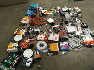 Mix lot of Small Plumbing Accessories, Customer returns, Review all pictures