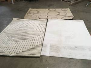 Mix lot of Rugs Customer return Review all pictures