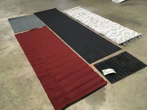 Mix Lot of Rugs, Customer returns, review all pictures