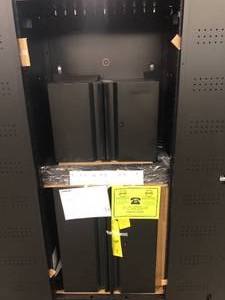 lot 15 image: Husky Black Cabinet stores series 4 Pcs Customer returns Review all pictures