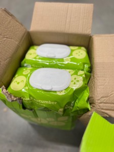 lot 119 image: UP & UP - Fresh Cucumber Baby Wipes - 5 pack (500 Wipes)