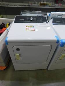 Whirlpool 7-cu ft Steam Cycle Electric Dryer (White)