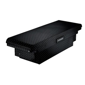 lot 78 image: Husky  61.86 in. Matte Black Aluminum Low Profile Mid-Size Crossbed Truck Tool Box