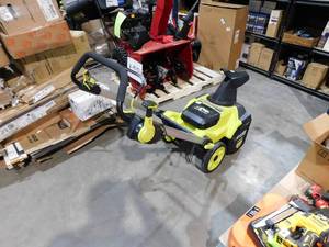 lot 55 image: RYOBI  40V HP Brushless Whisper Series 21 in. Single-Stage Cordless Battery Snow Blower(Tool Only)