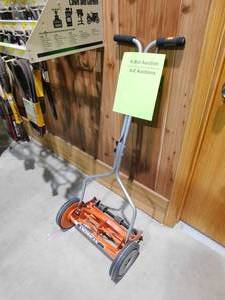 lot 72 image: American Lawn Mower Company  14 in. 4-Blade Manual Walk Behind Reel Lawn Mower