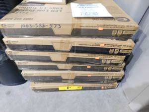 lot 103 image: (7) Commercial Electric  3000 Lumens 2 ft. x 2 ft. White Integrated LED Troffer