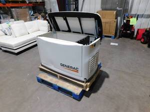 lot 106 image: Generac Metal Cover for Generator