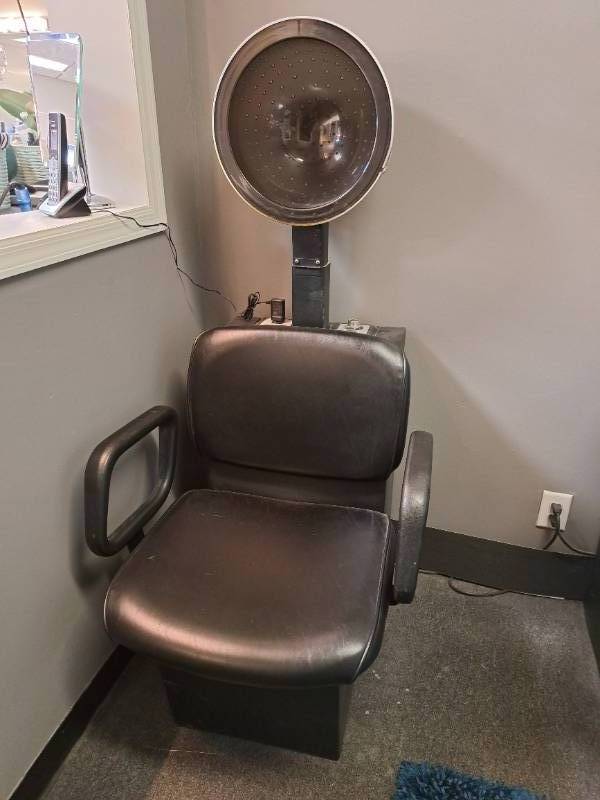 Collins Comfort Aire Hair Drying Station HM 1500  Salon Chair Hair Dryer   Inver Grove Heights Salon Liquidation Sale  KBID