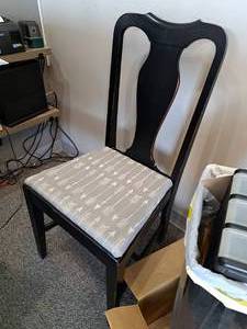 Padded Wood Dining Chair