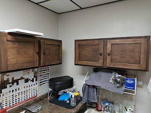 Lot of (2) 2-door Wall-Mount Cabinets
