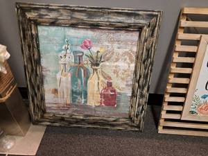 Decanter theme Framed Wall Art