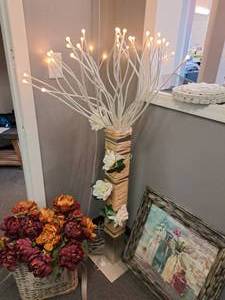 53 Floral theme Floor Lamp