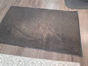 Black Area Rug 60x36