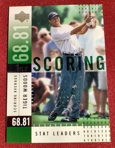 2002 Upper Deck Tiger Woods Card