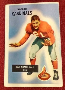 1955 Bowman Pat Summerall Rookie Card