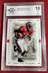 1999 SP Authentic Warrick Dunn - BCCG 10
