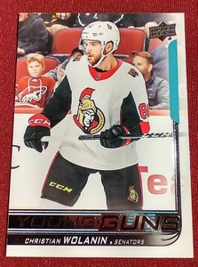Christian Wolanin Upper Deck Young Guns Rookie Card