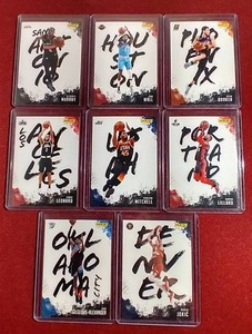 (8) 2020-21 Panini Instant My City NBA Cards - All SPs
