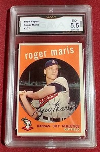 1959 Topps Roger Maris - GMA 5.5