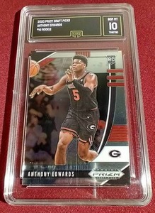 2020 Prizm Draft Picks Anthony Edwards Rookie Card - GMA 10