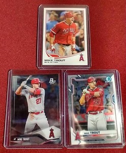 (3) Mike Trout Cards - Includes Early 2013 Card