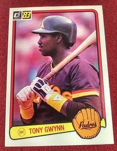 1983 Donruss Tony Gwynn Rookie Card