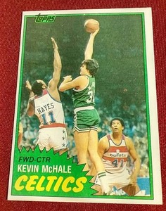 1981-82 Kevin McHale Rookie Card