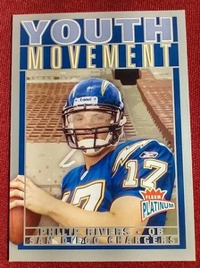 2004 Fleer Platinum Philip Rivers Rookie Card