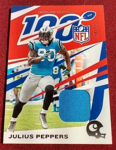 Julius Peppers Jersey Card - #d99